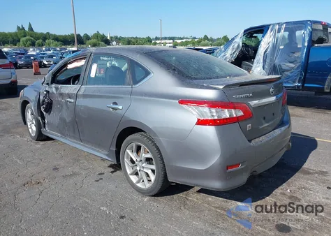 2015 Nissan Sentra Sr из США, поврежденный, VIN 3N1AB7AP6FY374309